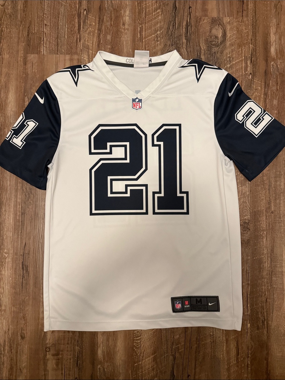 Ezekiel Elliot Dallas Cowboys #21 Color Rush Game Jersey